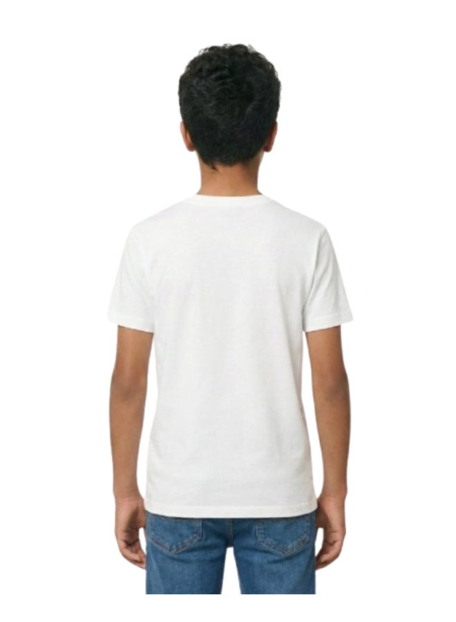 Feathers تيشيرت أولادي Feathers برقبة دائرية من قطن 100% – ناعم ومريح وقابل للتنفس، مناسب للأعمار من 10 إلى 16 سنة - Image 2